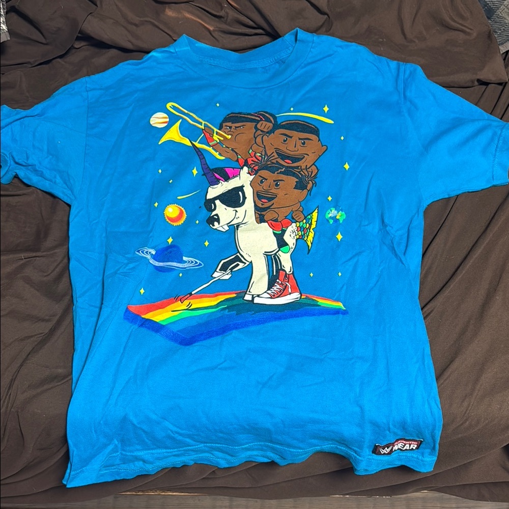 WWE Authentic Blue T-Shirt